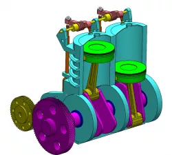 TWO STROKE ENGINE