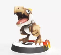 Tyrunt - FAN ART - POKÉMON FIGURINE - POKÉMON UNITE