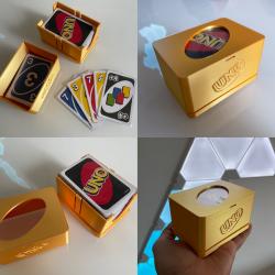 Free STL file UNO/UNO FLIP Card deck case ♟・Model to download and 3D  print・Cults