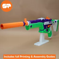Valorant BlastX Spectre 3D Model - STL file for 3d Printing - Replica Prop for Cosplay - 3d Printable Valorant Gun