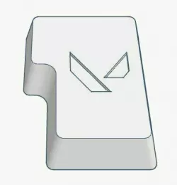 Valorant Custom Keycap Enter Key Deboss