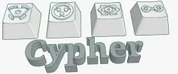 Valorant Cypher Abilities Custom Keycaps Embossed Design
