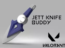 Valorant Jett Knife Buddy