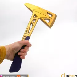 VALORANT PRIMORDIALE AXE KNIFE