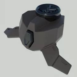 Valorant Viper Gas emitter. Video game, prop, cosplay