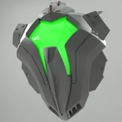 Valorant Viper Viper Backpack Tank. Video game, prop, cosplay