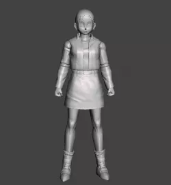 Videl Dragon Ball GT 3D Model