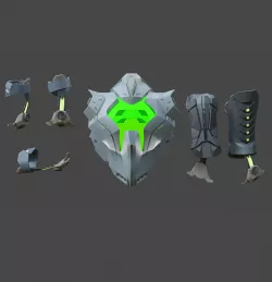 Viper cosplay full kit from Valorant for 3d printing
