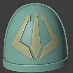 Void Trident Shoulderpad