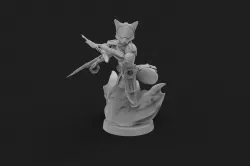 VULPATHIAN INFILTRATOR (BEAM KATAR, BEAM SHURIKEN) HARLEQUIN PLAYER PROXY
