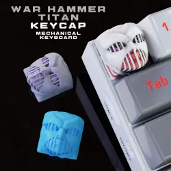 War Hammer Titan - Keycap 3D for mechanical keyboard - AOT SNK