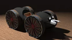 Warrior toy car