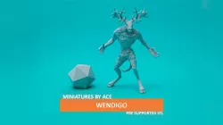 Wendigo / Leshy - Fantasy Miniature