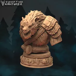 Werebear bust