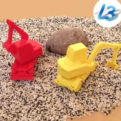 WHEEL EXCAVATOR - PRINT-IN-PLACE