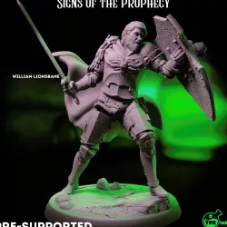William Lionsbane, Human Fighter