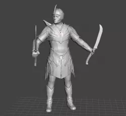 wood elven warrior