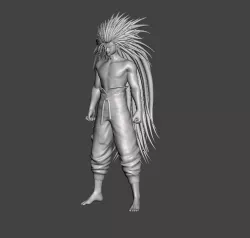 Yusuke Demon Transformation 3D Model