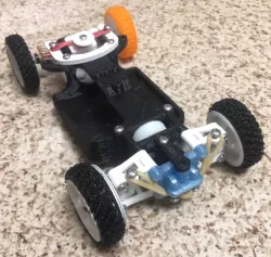 Zero Ballstud Front Suspension for Rockracer's Open Z V5 Drift Chassis