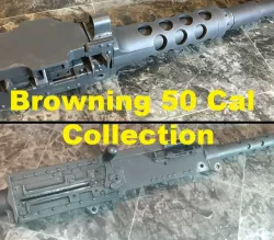 1:1 M2HB, AN-M2, M3 Machine Gun Prop Collection