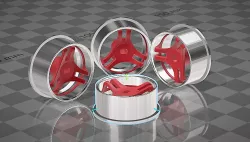 1/24 1/28 K989 Super Advan Racing 3 Spoke Wheels