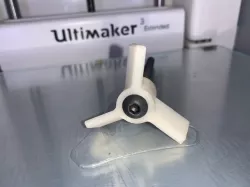 2 Inch Diameter Three-Blade Prop