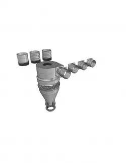 4 INCH CYCLONE SEPARATOR VERS 2021