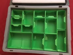 4 models of boxes - Eurobox metric insert