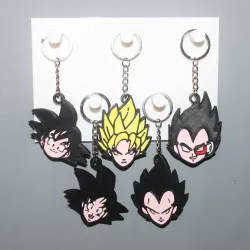5 Dragon Ball Keychain