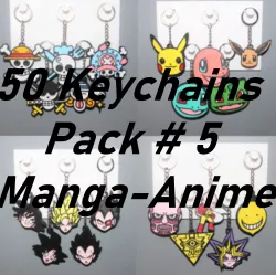 50 Keychains Manga Anime #5