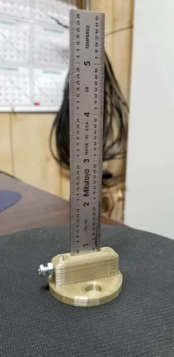 6 inch precision ruler magnet mount
