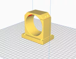 69MM DEWALT-611 CNC SPINDLE MOUNT (FOXALIEN 4040XE)