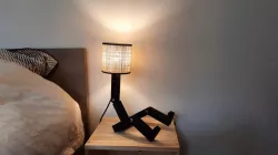 Adjustable robot lamp