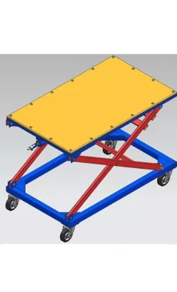 Adjustable Scissor Lift Table