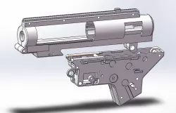 AIRSOFT GEARBOX SPLIT V2