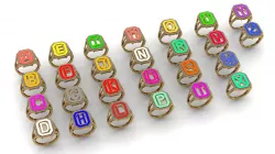 alphabet letters Ring A to Z