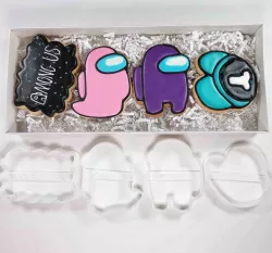 Among Us Cookie Cutter SUS Set of 4