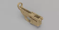 AR9 Lower Receiver w/Glock Magazine