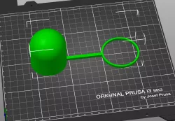 Ball hitch cover with ring
