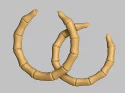 Bamboo Earring