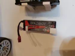 Battery wall mount