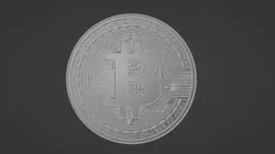 Bitcoin detailed STL - 3D PRINTABLE