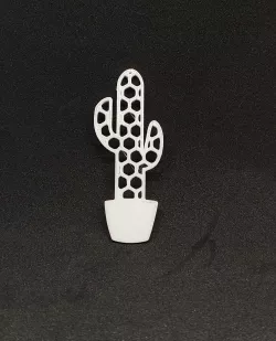 Cactus keychain
