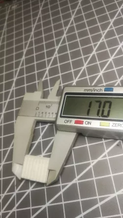 Caliper Caliber battery cover