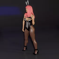 Carla - Bunny Girl (Nude & Topless versions inc).