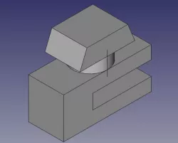 CNC protection bracket