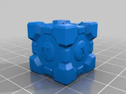 Companion Cube Printer XYZ Test Print