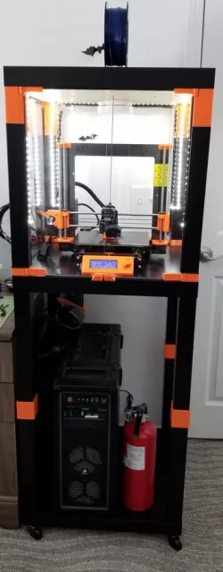 connector for IKEA lack enclosure extension