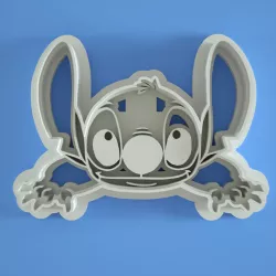 Cookie cutter Stitch Face