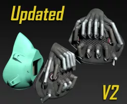 COVID-19 Mask Cap, Bane Edition